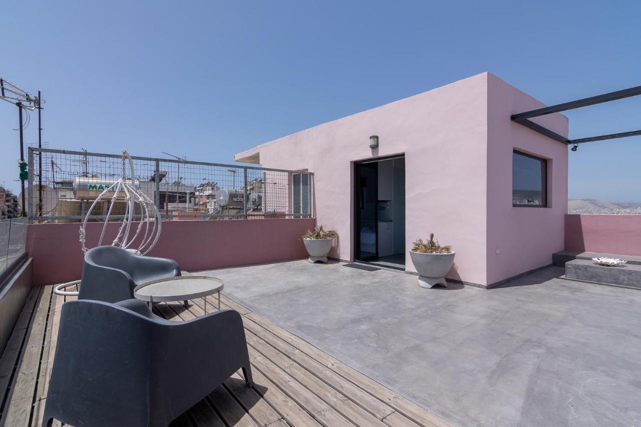 Apartment With Terrace In Piräus Exterior foto